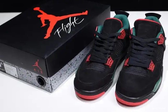Rep Air Gorge GUCC Jordan NRG AQ3816-063 4 Black Red Green-Varsity 0625